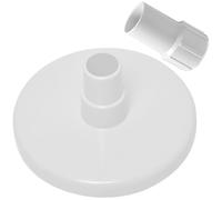 513330 Plaque d'aspiration ronde pour piscine hors sol SP1091WM compatible avec Hydroskim et Hayward Pool Skimmer Panier avec manchon de tuyau d'aspiration de piscine 15,7 cm