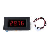 5135A DC Digital Voltmeter | High Accuracy Red LED Panel Meter | DC 5V Voltage Tester for Automotive/Industrial/DIY Electronics | ±0.5% Accuracy, 0-60℃ Working (DC50mV/DC100mV/DC200mV)