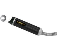 51503AKN - Silencieux Echappement Arrow Thunder Dark Yamaha YZF-R 125 (08-13)