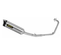 Arrow Thunder Silencer Aluminium Honda Cb 125 R ´21-22 Not Homologated Full Line System Argenté Not Homologated