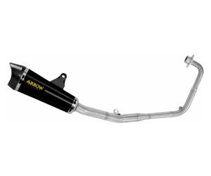51519XKNW - Echappement Complete Arrow X-Kone Nichrom Dark Honda CB 125 R (21)