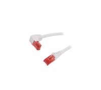 51522-Goo1 Patch cord U/UTP 6 Line CCA PVC blanc 1m 25AWG Goobay