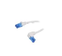 51534 Patch cord U/UTP 6a Line CCA PVC blanc 0,25 m 24 AWG Goobay