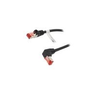 51544 Patch cord S/FTP 6 Line Cu LSZH noir 2m 28AWG -20-65°C Goobay