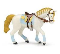 51545 Cheval de la cavalière fashion bleue Multicolore G