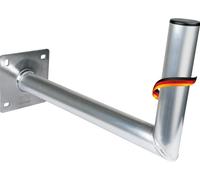 5156 Support Satellite 45cm Support Satellite Antenne Satellite Installation Satellite Parabole Sat Support Mural avec équerre en Aluminium testé TÜV