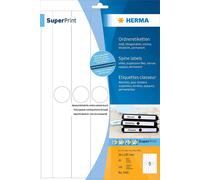 [5167] HERMA SuperPrint étiquettes pour classeurs suspendus, 63x297mm, blanc