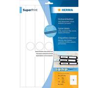 [5167] HERMA SuperPrint étiquettes pour classeurs suspendus, 63x297mm, blanc
