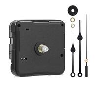 5168S Horloge murale silencieuse à quartz à monter soi-même, mécanisme de mouvement à piles, longueur de tige de 13 mm, aiguilles de 100 mm de long