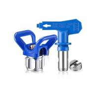 517 Airless Spray Tip & Guard Combo pour pistolets à peinture sans air standard pour peinture par pulvérisation, revêtement, mastic, peinture à l'huile, peinture à l'eau, revêtements à usage spécial