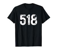 518 Code régional Albany New York T-Shirt