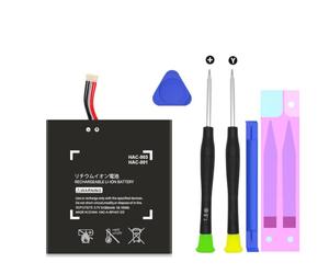 [5180mAh] HAC-003 Batterie de rechange compatible avec Nintendo Switch 2017 Handheld Game Console HAC-001 HAC-A-BPHAT-C0, HAC-S-JP/EU-C0 avec kit d'outils de réparation