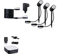 5183 smik Gateway + P&S; Pike Set Paulmann Home Pack système domotique 13.5 W RVBB noir, argent
