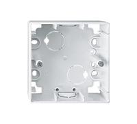 519119 Aufputz-Gehäuse, 1fach, polarweiß glänzend, 1-M, ATELIER-M