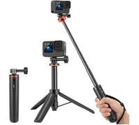 51cm Perche à Selfie Télescopique avec Mini-Trépied pour GoPro Hero 13/12/11/10/9/Max, DJI Osmo Action 5 Pro/4/3, Insta360 Ace