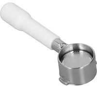 51mm 2 Ear Portafilter Coffee Bottomless Portafilter Filter Handle Replacement for ECO310 Coffee Machine C2 Style Plastic White