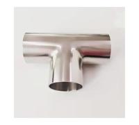 51mm 2" Pipe OD Butt Welding Tee 3 Way SUS 316L Stainless Steel Fitting Spliter Homebrew Beer Wine