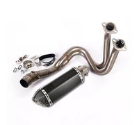 51mm / 60mm Système D'échappement Complet Pour Moto Pour Z650 Pour Ninja 650 Pour Versys 2017 - 2023 Tuyau 51mm(Type F)