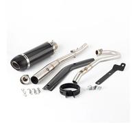 51mm / 60mm Systèmes Complets D'échappement De Moto Modifier Les Accessoires Silencieux Tuyau Avant Pour Cross Cub110 CC110 2018-2023(Type B)