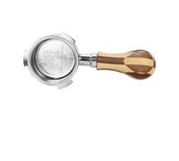 51mm Coffee Bottomless Portafilter Naked，Compatible For Delonghi，Dedica EC680 EC685 Filter Basket Espresso Machine Accessories Barista Tool(3-Ear AL)