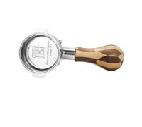 51mm Coffee Bottomless Portafilter Naked，Compatible For Delonghi，Dedica EC680 EC685 Filter Basket Espresso Machine Accessories Barista Tool(2-Ear Double-Spout)