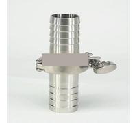 51mm Hose Barb x 2" Tri Clamp Set SUS304 Stainless Steel Fitting Tri-Clover Home