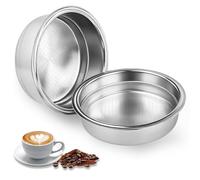 51mm Panier filtre cafe, Porte Filtre à Café n Acier Inoxydable, Sans Filtre Paniers De Filtre à Café, Accessoires De Remplacement De Machine à Café Esspesso