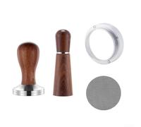 51mm pour espresso Tool Set Tamper pour wdt Dosing Ring Mat 51mm | Calibrated spring tamper, 30lbs pressure, even extraction, stainless steel, 51mm portafilter fit