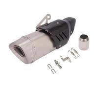 51MM Slip on Universal Modified Motorcycle Exhaust Moto Escape DB Killer Imitation Carbon Fiber pour Benelli TRK502 TRK 502