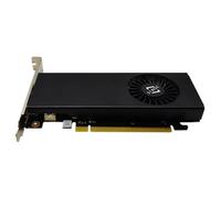 51RISC GeForce RTX 3050 LP, carte graphique à profil bas, 6 Go, GDDR6, petit facteur de forme, carte vidéo pour jeux vidéo 4K, ordinateur de bureau/mini PC SFF (RTX 3050 6 Go - profil bas)