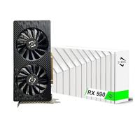 51RISC Radeon RX 590 GME Carte graphique, 2304SP 8 Go GDDR5 256 bits PCIe 3.0 × 16 1340 MHz Base Clock Gaming Video Card (Radeon RX 590 GME)
