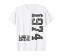 51th Birthday Gifts For Men Women 51 Years Old Vintage 1974 T-Shirt