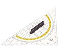 52 6 45° Triangle Plastique Transparent-Triangles (45° Triangle,Plastique,Transparent,16 Cm