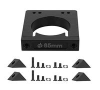 52/65/71mm Aluminum Oxide Shaft Spindle Motor Mount Kit, CNC Motor Bracket for Router Engraving Machine, High Strength CNC Clamp Mounting Bracket with Wire - Drawing , Profe (65mm)