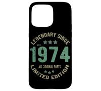 52 Ans Bday Legend Since 1974 - Vintage 52e Anniversaire Coque pour iPhone 15 Pro Max