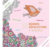52 bonnes résolutions à colorier