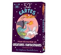 52 cartes pour découvrir les créatures fantastiques - Loups-garous, dragons, sirènes, centaures... - Stéphanie Boudaille-Lorin - Editions 365 - Boîte ou accessoire - Jeux livres objets