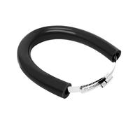 52 cm/20,47" Protection Pot Echappement Moto,Protection Collier Echappement Réglable Universelle pour Pit Dirt Bike Motocross Supermoto Enduro Scooter Noir