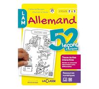52 LECONS A MANIPULER EN ALLEMAND Cycle 2 et 3
