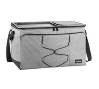 52 litres XXL Sac isotherme pliable IceBreezer, Gris