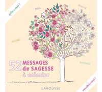 52 messages de sagesse à colorier