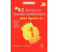 52 Nouvelles Énigmes, mathématiques, lycée