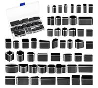 52 PCS Outils de Coupe Cuir Kit Trou Creux Punch en Métal Emportes Pièces Découpe Cuir Poinçon à Main Découpeur Bricolage pour Maroquinerie Artisanat DIY