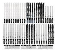 52 Piece Jigsaw Blade,Metal Saw Blade T-Shank Jigsaw for Wood and Metal,Puzzle Accessories.