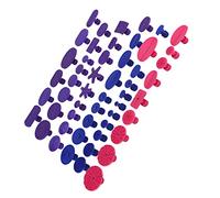 52 Pièces de Débosselage de Carrosserie Automobile, Languettes de Traction, Outils de Débosselage sans Peinture, Ensemble D'onglets D'extraction en Nylon de qualité