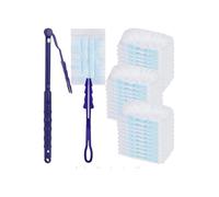 52 Pièces pour Swiffer Plumeau Poussiere Recharge Kit pour Swiffer Duster Recharge avec 1 Poignée Plumeau pour Le Bureau de l'é