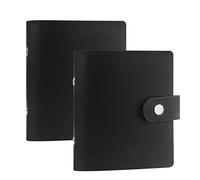 52 Pochettes Mini Album Photo pour Fujifilm Instax Mini 12 11 9 90 8 7s 40/Polaroid Snap/Z2300/SocialMatic Instant Cameras & Zip Instant Printer(2Packs, Noir)