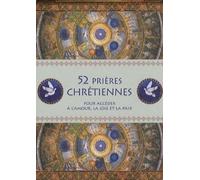 52 Prières chrétiennes Coffret de 52 cartes de prières - Collectif - Courrier Du Livre - Coffret - Guide