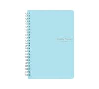 52 Week Planner 2025 Daily Full Page Self Discipline Punch Book One Calendar Janvier December Rangement artisanal (Taille Bleu)