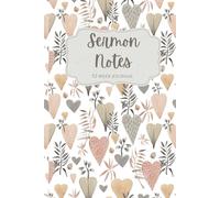 52 Week Sermon Notes For Women: Christian Bible Sermon Journal: With Extra Days For Christmas Eve and Good Friday Services